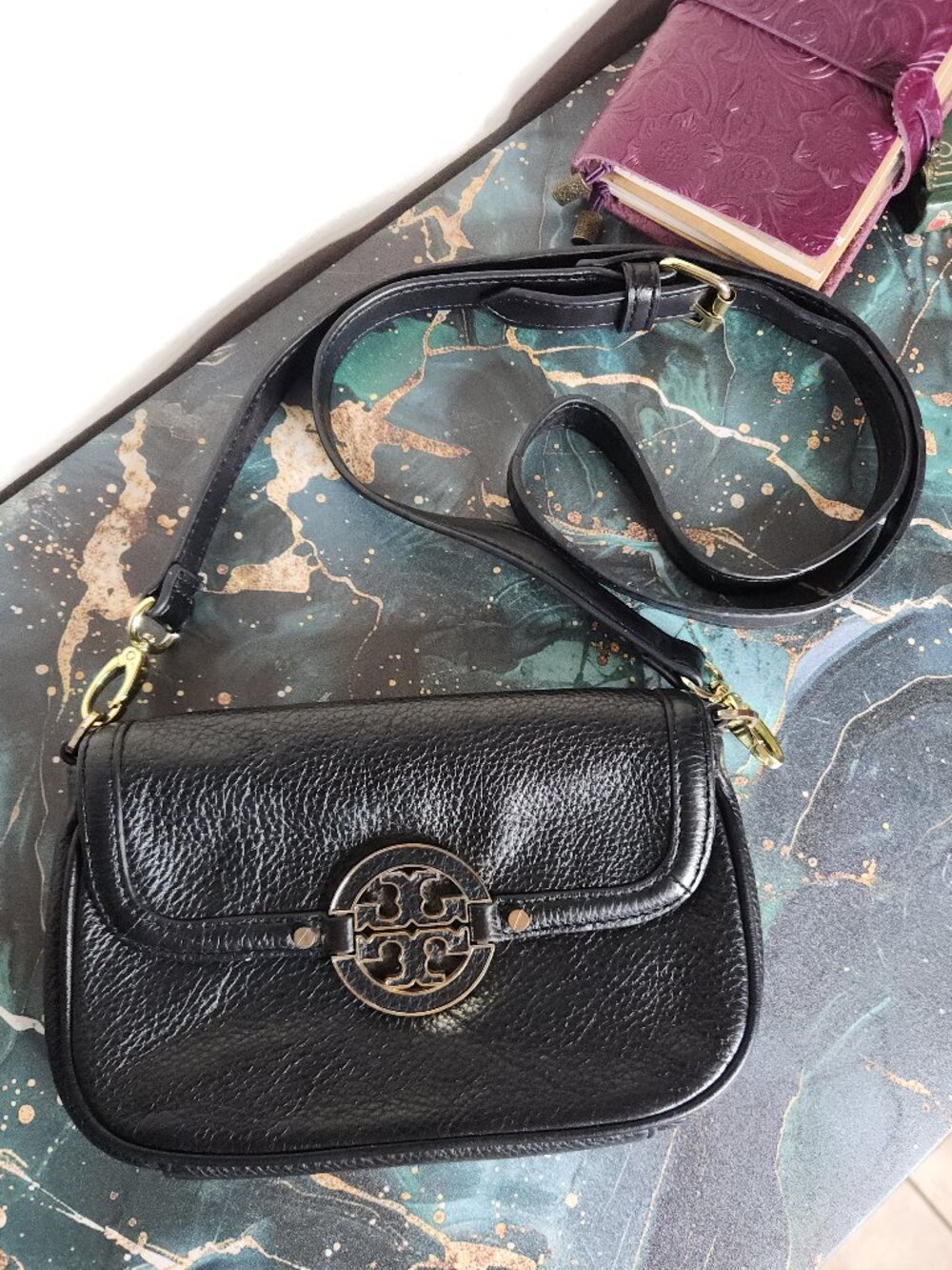 Tory Burch Amanda Mini Crossbody (Flap Clutch) - Strap Replaced